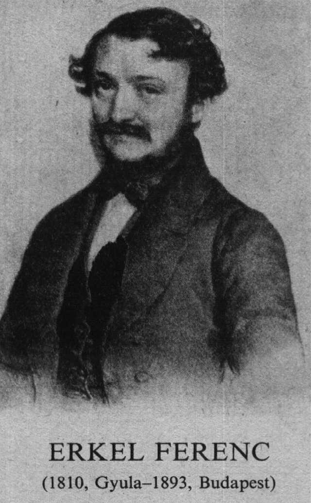 Erkel Ferenc (1810-1893) A XIX. sz.-i magyar zenekultúra vezető egyénisége, a verbunkos muzsikára épülő magyar nemzeti opera megteremtője.