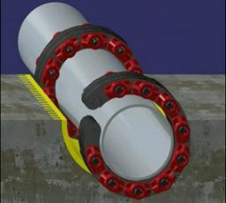 A RING- SEAL tömítő rendszer használata víz- és gáznyomás elleni védelmet nyújt a föld feletti és alatti, külső és belső falaknál, mennyezeteknél, padozatoknál, valamint