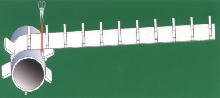 hossz / 2m + 1db) Szerelési segédletek: OM-S Ø 15 80 mm közti haszoncsövekhez Egy egység 320 mm hosszú 16 db 15 vagy 20 mm magas