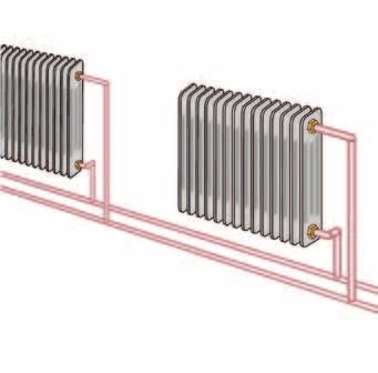 4.10 Réz és acél összeépítése fűtési rendszerekben A melegvizes fűtési rendszereket manapság csaknem kizárólag zárt rendszerként szerelik.