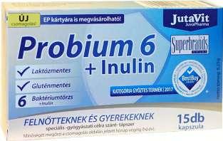 Inulin hatféle baktériumtörzset és inulint tartalmazó speciális - gyógyászati célra szánt - tápszer