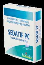 Stressz és alvászavar MOST CSAK Sedatif PC bukkális tabletta, 40 db Ingerlékeny? Szorong?