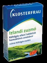 száraz köhögés, valamint rekedtség kezelésére. Növényi eredetű, alkohol-, cukor-, glutén-, laktóz- és tartósítószermentes készítmény.