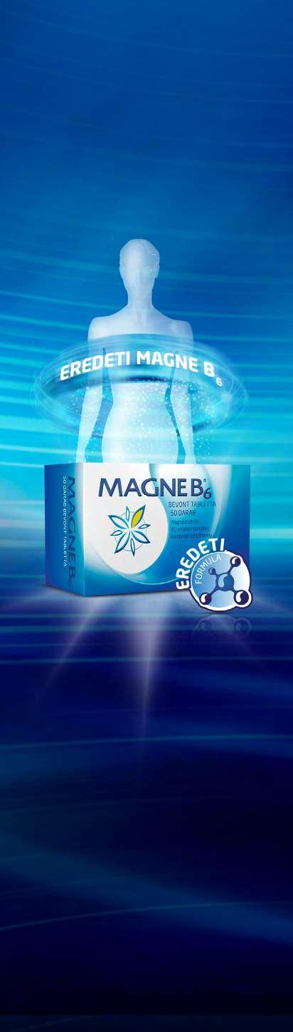 6 VITAMINOK, ÁSVÁNYI ANYAGOK, IMMUNERŐSÍTÉS LEGYEN ELLENÁLLÓBB A STRESSZEL SZEMBEN az eredeti Magne B 6 -tal!