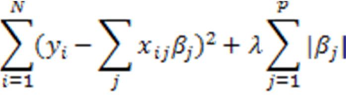 Lasso LASSO = Least Absolute Shrinkage and Selection Operator Tibshirani R. (1994). Regression Shrinkage and Selection Via the Lasso.