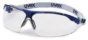 az arc formájához igazítsa a szemüveget A puha uvex quattroflex szárak, valamint az orr- és homlokrészen lévő puha összetevők kényelmes, nyomásmentes illeszkedést garantálnak A lencsék alakja