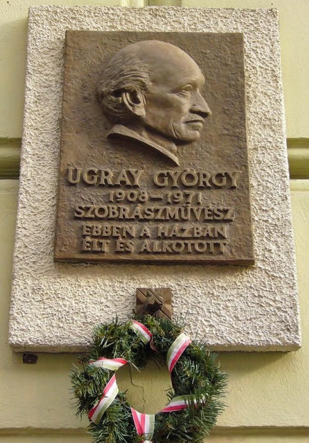 Ugray György feleségével és