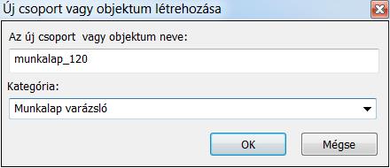 Nyomja meg az ESC billentyűt a billentyűzetről, hogy NE helyezze el a munkalapot. A bútorokhoz hasonlóan a munkalapokat is a Helyiségvarázslóból fogjuk elhelyezni. 4.11.2. Középső munkalap 2.