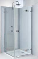 Next lkalmazott védőfelület Szögletes zuhanykabin 80 x 80 cm és 90 x 90 cm kifelé nyíló ajtó H H C Állítható Magasság Bejáratszélesség Bruttó listaár Betét - üveg Idomszín (mm) (mm) (mm) ZUHNY-