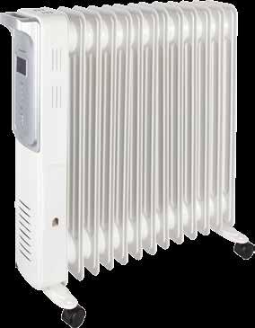 fűtési fokozat: 800 W / 1200 W / - külön kapcsolható ventilátoros PTC fűtőtest (max.