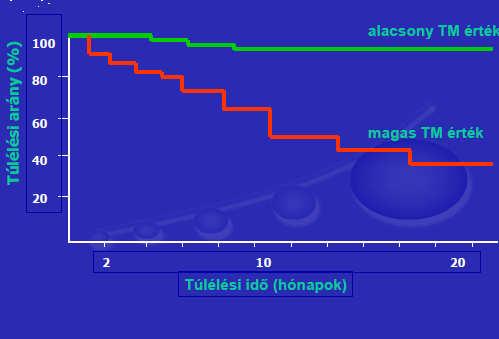 TÚLÉLÉSI GÖRBE