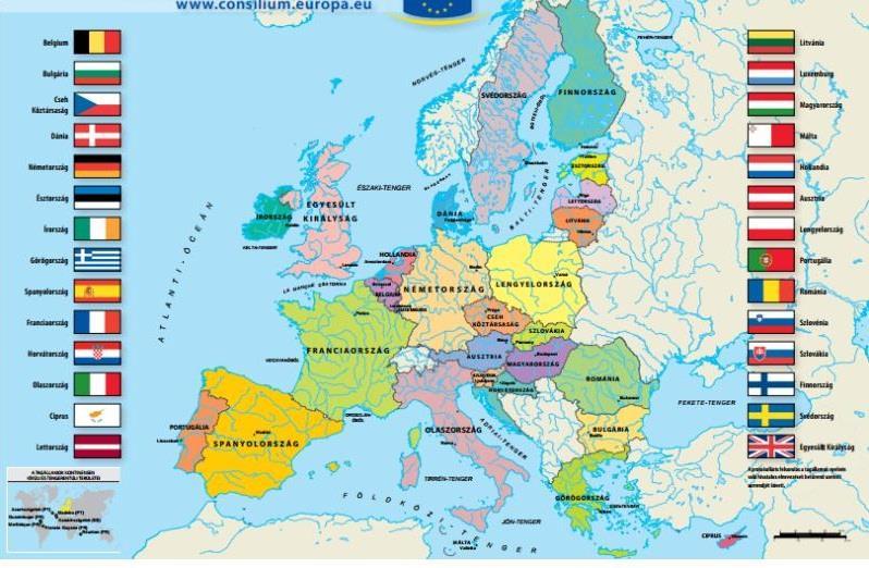 Territory: EU covers over 4 million km² People: 508 million 3rd