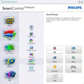 Enable color calibration (Színkalibráció engedélyezése) - alapértelmezésképpen be van kapcsolva. Ha nincs bejelölve, nem teszi lehetővé a színkalibrációt és kiszürkíti a start és gyorsnézet gombokat.