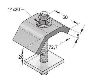 Cikkszám Cikkszám gerenda vastagság [mm] [mm] [mm] [kg/szett] [Szett] C45 Feszítőkarom készlet 45/40 26 70 36-45 0,862 1 0481652 0480652 Feszítőkarom tartozékok nélkül Anyag: Rozsdamentes