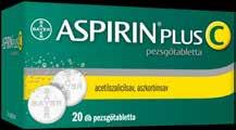 eressen minket a Facebookon! Aspirin Plus C -15% pezsgőtabletta 20 db Az Aspirin Plus C segít a megfázás és influenza olyan első tüneteinek legyőzésében, mint a láz, ízületi fájdalmak és a torokfájás.