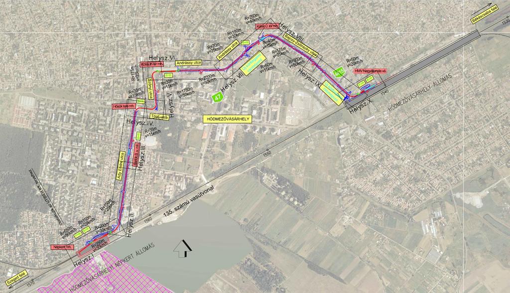 Szeged Hódmezővásárhely tram-train Városi vasúti munkák kivitelezés alatt Nagyvasúti munkák