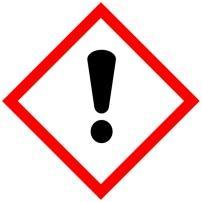 GHS07 GHS09 Figyelmeztetés: FIGYELEM Figyelmeztető / H mondatok: H302 Lenyelve ártalmas. H411 Mérgező a vízi élővilágra, hosszan tartó károsodást okoz.