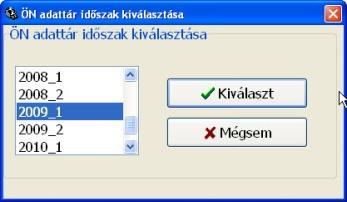 Ügyfélszolgálat A Telepített ÖN adattárak listában az alapkönyvtárban lévő telepített adattárakat látjuk.