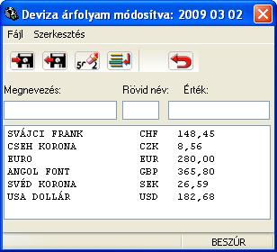 Deviza használata SILVER GOLD A költségvetés nyomtatások sablonjaiban van egy lehetőség a Devizanév kijelzés - re. Ilyenkor az adott nyomtatás fejlécében megjelenik a deviza rövid neve. 14.3.