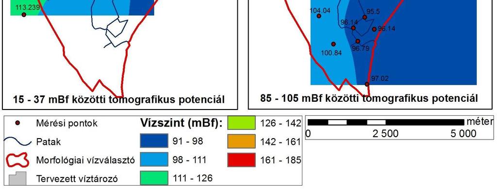 inhomogén víztartó. Vastagsága nem jelentős, maximum 10-20 m. Jelentős inhomogenitás jellemzi (elsősorban vertikálisan).