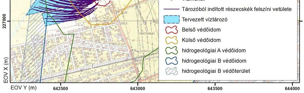 húzza tovább az áramvonalakat, ahonnan a legtöbb víz érkezik a részecske cellájába és az áramvonalakat a program nem ágaztatja el.