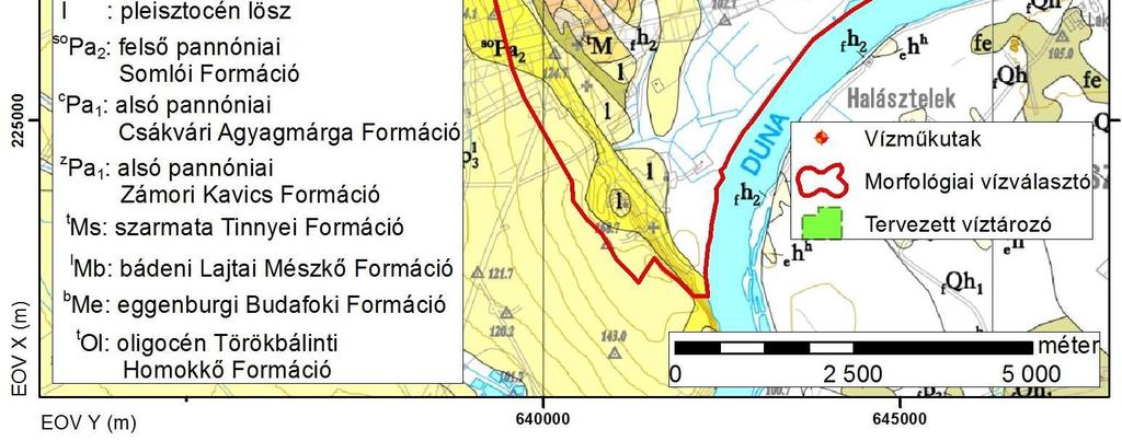 Oligocén (37-27 millió év) A kréta-paleogén során lezajlott hegységképződési fázisok (90-35 millió év) után a Dunántúliközéphegységben árkos süllyedékek keletkeztek, így ismét megindult a tengeri