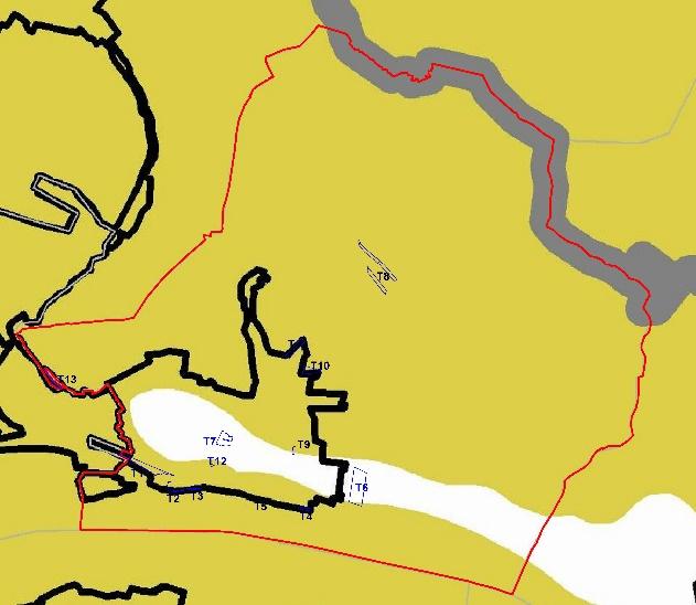 VERŐCE KÖZSÉG 2.3.1. Verőce közigazgatási területét érintő új térségi övezetek OTrT 3/5.