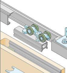 alluminio inferiore Lower aluminium profile Staffa a parete regolabile Adjustable wall bracket Minim Min. 20 ART.016 ART.