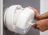 Mosdóhigiénia T8 és T9 Tork SmartOne toalettpapír adagoló rendszerek A Tork SmartOne toalettpapír adagolókat kifejezetten a nagy forgalmú mosdók számára tervezték, így a legtökéletesebb ár-érték