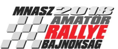 MAGYAR AMATŐR RALLYE BAJNOKSÁG 2018. ÉVI ORSZÁGOS ÁLLÁSA ABSZOLÚLT ÉS KUPÁK A BAJNOKSÁG FUTAMAI Időpont Verseny Neve Helyszín 1 2018. 03.15-16 A 123 Teszt Rallye (42km) Orfű 2 2018.03.24-25.