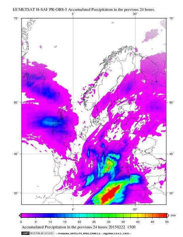 Megelőzés EUMETSAT H-SAF