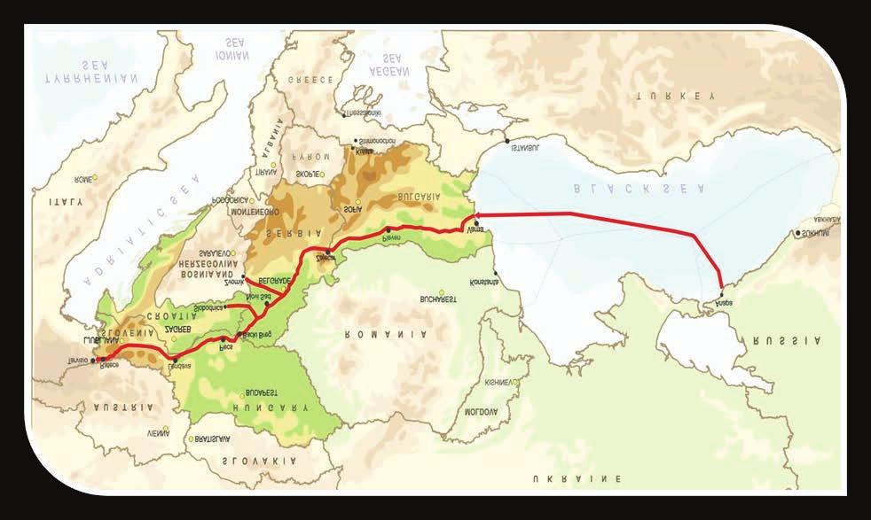 GEOTERMIA GÁZ 14 13. ábra. South Stream Billion Cubic Feet per day 12 10 8 6 4 2 0 1998 1999 2000 2001 2002 2003 2004 2005 2006 2007 2008 2009 2010 15. ábra. Az USA palagáz-termelése kb.