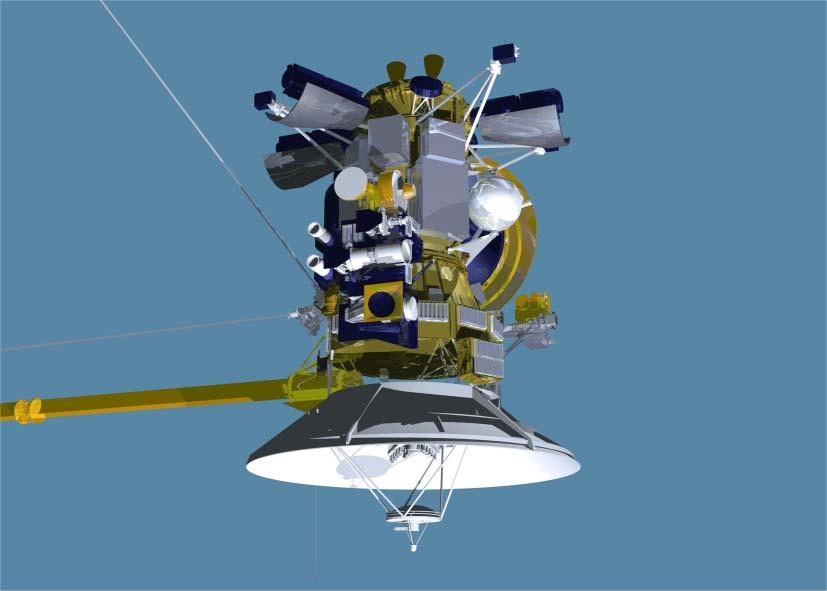 A Szaturnusz holdjai 4 m-es nagy nyereségu antenna alacsony nyereségu antenna A Szaturnusznak kiterjedt holdrend11 m-es szere van.