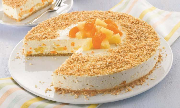 Recept Mandarin-ananász torta Ananász A Közép-Amerikai indiánok már Kolombusz megérkezése előtt is fogyasztották az ananászt.