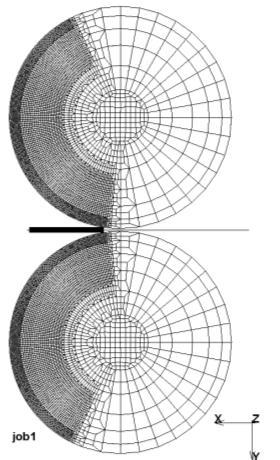A módosított Levanov súrlódási modell figyelembe veszi a helytől függő szerszámnyomást, az alakított anyag rugalmas hengerfelülettel érintkező tartományában, az alakított lemez változó alakítási