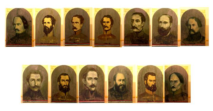 1849. október 6-án - szándékosan a bécsi forradalom és Latour halálának első évfordulóján - Aradon kivégeztek 13 honvédtisztet, valamint Pesten Gróf Batthyány Lajos volt miniszterelnököt, és október