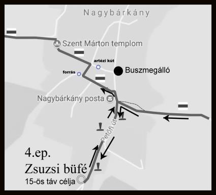 Szemből a távolabbi kiemelkedést (Gömör-hegy) célozzuk meg. A szalagozást követve elérjük a dombtetőt, amin balra kanyarodunk. Utunkat jobbról cserjés erdő szegélyezi.