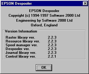 speciális nyomtatás vezérlő szoftverek ) tartozik, mert az MS-DOS alatti felhasználói programok ( egy menüpont mögött
