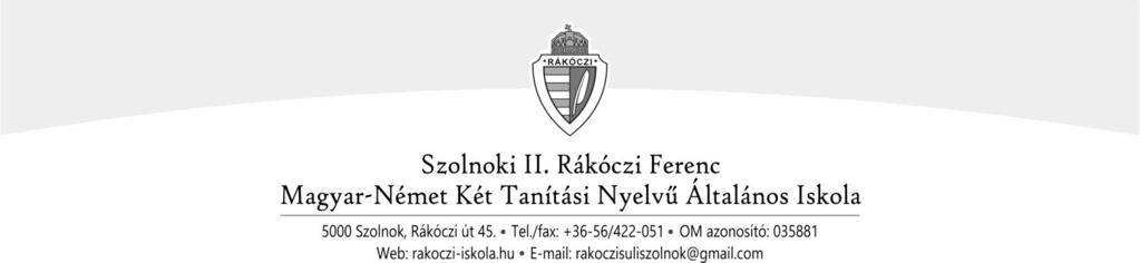 VERSENYKIÍRÁS a 2018/2019.tanévre A verseny neve: Országos Német Nyelvi Verseny 7. - 8. osztályosoknak A verseny meghirdetője: Szolnoki II.