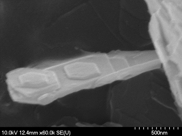 A tirozináttartalmú minta esetében 1,10 nm-re, a ciszteináttartalmú minta esetében 1,15 nm-re, míg hisztidináttartalmú minta esetében 0,91 nm-re növekedett a rétegtávolság a kiindulási 0,85 nm-ről.