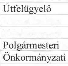 Városi kertész Kabinet Kabinetvezető Polgármesteri tanácsadó Önkormányzati tanácsadó