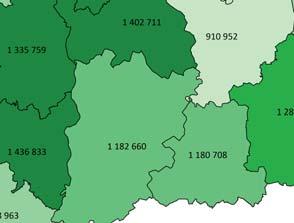 A legolcsóbban gyepterületekhez Heves és Szabolcs-Szatmár-Bereg megyében lehetett jutni, ezeket a megyéket 900 ezer forint alatti átlagárak jellemezték a vizsgált időszakban, de 1 millió forint