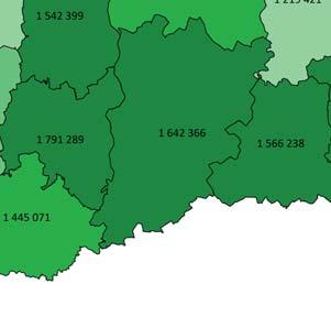 083 ezer Ft/ha) megyét, továbbá hasonlóan magas árak voltak megfigyelhetők a szomszédos Békés megyében (1.947 ezer Ft/ha) is.