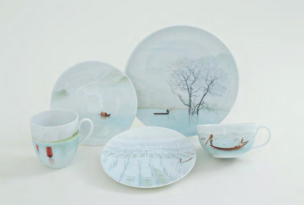 Limited edition 1. 5. 3. 4. 2. Pattern: TERRE Limited edition: 500 pcs. MANKIND AND NatUre Name Pattern Form Height Length Width 1. Dessert Plate TERRE1 02538000 20 mm 220 mm 220 mm 2.