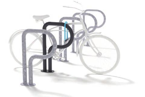 bikepark Ez a kerékpártároló a P betű világszerte könnyen megérthető szimbolikájára alapoz és az alakját viccesen kihasználja a
