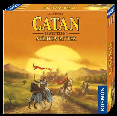 CATAN - Lovagok és városok Azoknak, akiknek CATAN sosem elég, új intenzív játékélményt és hosszabb