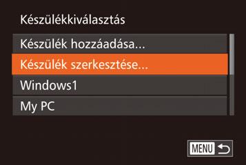 A távoli felvételkészítés közben a fényképezőgép [G] ban működik. A FUNC. és a MENU egyes előre megadott beállításai azonban automatikusan módosulhatnak. Videofelvétel nem készíthető.