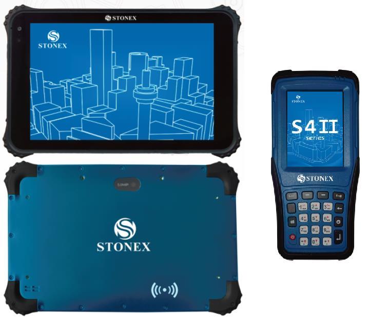 Stonex S800A RTK GNSS vevő csomagok Terepi vezérlők sokszínűsége: Stonex Tablet PC: Windows 10 operációs rendszer
