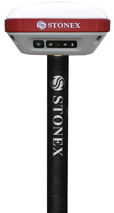 Stonex S800A RTK GNSS vevő a 2017-es Intergeo új sztárja Multi-konstellációs vevő további költségek nélkül 394 csatornán valamennyi jelenleg elérhető műholdrendszer jelvétele: