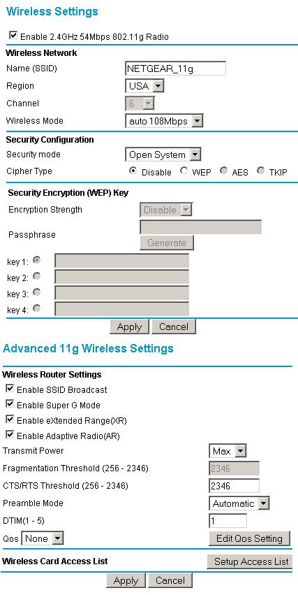18. ábra Példa nyílt WiFi rendszer beállításaira A hálózathoz való hozzáférést korlátozhatjuk a hálózati csatoló egyedi címe szerint is, ennek következtében idegen eszköz